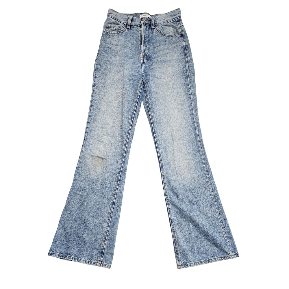 Pacific Sunwear High Rise Bootcut Jeans Light Wash Denim Y2K 90s Womens 24